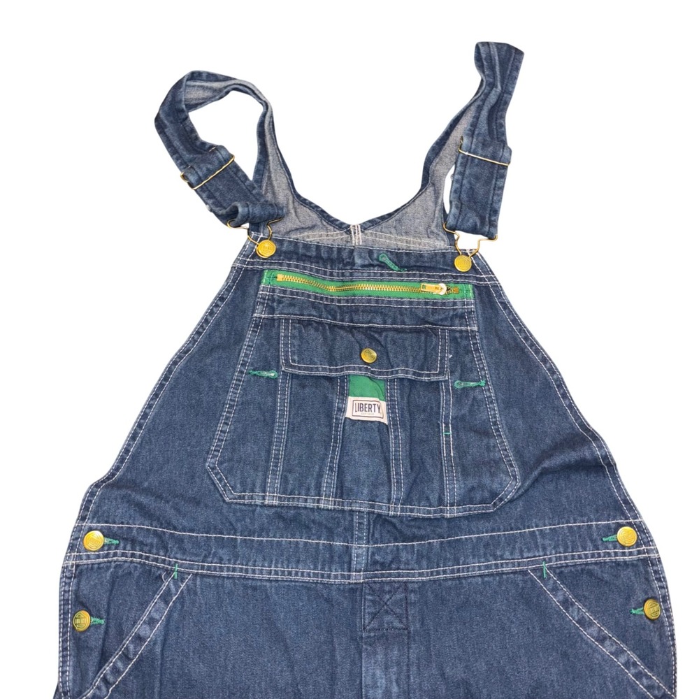 Liberty | Denim Jeans Carpenter Bib Overalls | Mens 36x32 | Baggy